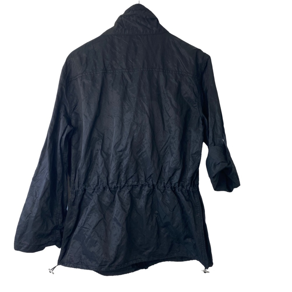 Kenneth Cole Reaction Women's Jacket, Coal Lightweight Black Size S Pockets - Picture 6 of 16